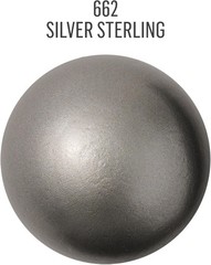 2oz Silver Sterling Metallic Acrylic Paint Liquid Crafting Home Decor Indoor Use