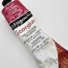 Daler Rowney Georgian Oil Colour Paint Carmine Hue 508 Tube 225 ml 7.6 fl oz