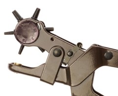 9” Heavy Duty Revolving Leather Punch Tool, 2.0 – 4.5 mm