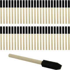50pcs 1/2″ Foam Brush with High Density Foam, mini Foam Brush for Small Project