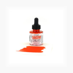 Hydrus Fine Art Watercolor (3H) Watercolor Bottle, 1.0 Oz, Brilliant Cad Red, 1