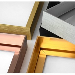 GVS-ART DIY Metal Floating Frame for 11X14″ Canvas Painting Art ，4/5″(2.1