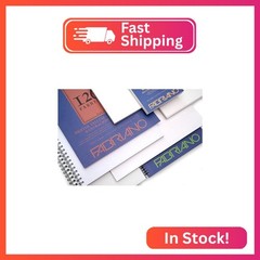Fabriano 1264 Sketch Pad, 12 x 9, Light Cream