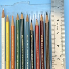 Vtg 1950’s Eagle Verithin Chemi Sealed Art Set 796 w/Case orig. 10 of 12 Pencils