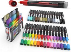 Medium Tip Acrylic Markers for Multi Surfaces