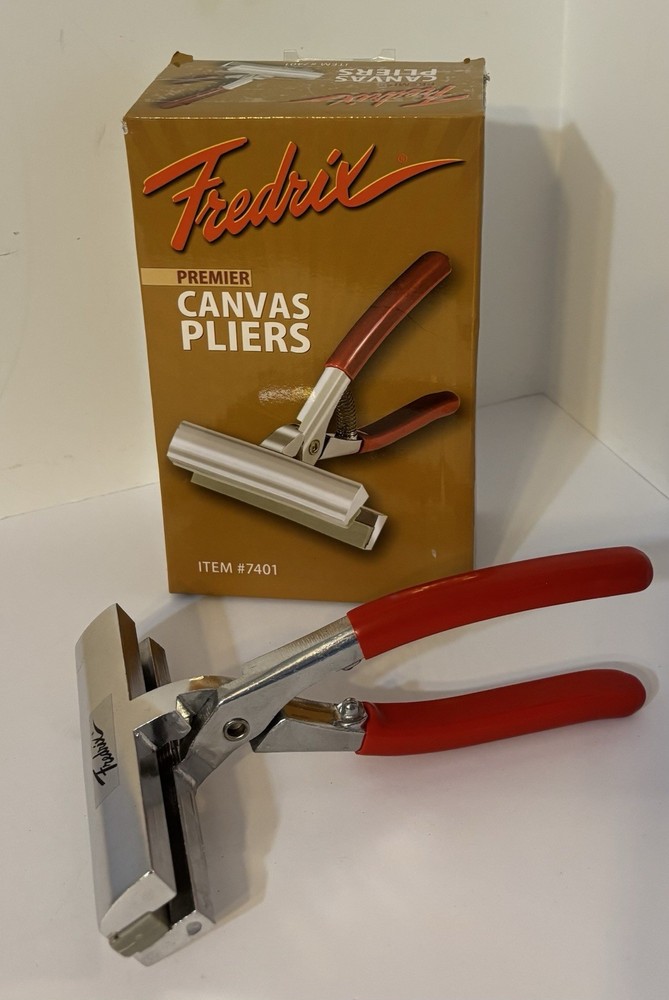 FREDRIX PREMIER CANVAS PLIERS #7401 W/ BOX 4.75″ VGC MACPHERSON’S