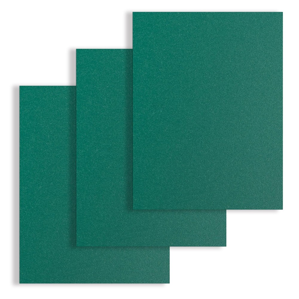 25 Pack 12 Mil Sand-Textured Polycover, Plastic Binding Cover for Business Repor