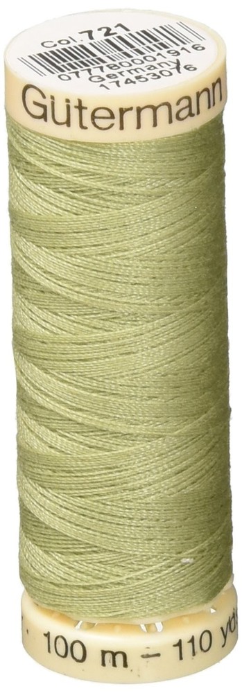 Gutermann 100P-721 Sew-All Thread 110 Yards-Mist Green