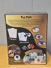 Skillmatics Foil Fun – Pretty Patterns, 18 DIY Magnets Mess-Free Art Brand New
