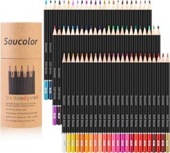 Lapices De Colores De 72 Colores Para Libros De Colorear Para Adultos, Soft …