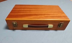 Vintage Windsor & Newton Mahogany Watercolor Set NOS Unused, c. 1990
