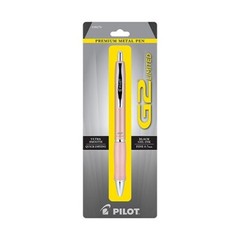 Pilot G2 Limited Premium Metal Refillable Rolling Ball Gel Pen .7mm Rose Gold