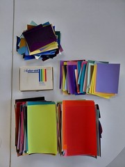Giant collection of Color Aid paper, 1 full unused 3×4 1/2 size set