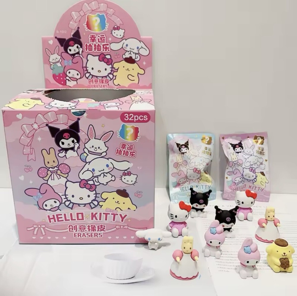 Hello Kitty and Friends – Mystery Eraser Blind Bag