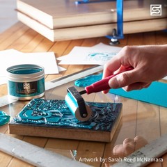 Speedball 3476 Oil-Based Block Printing Ink Starter Set for Professional,