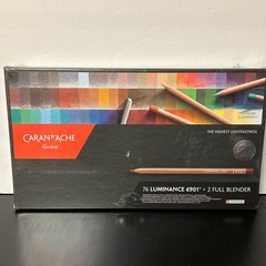 Caran D’ Ache Luminance 6901 Set 76 + 2 FULL BLENDER BRAND NEW See Photos