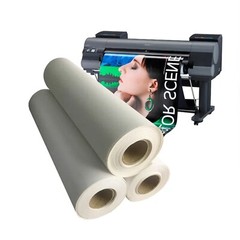 Digital Printable Poly-Cotton Canvas Waterproof Semi-Matte 54″ 60″x100ft. Roll