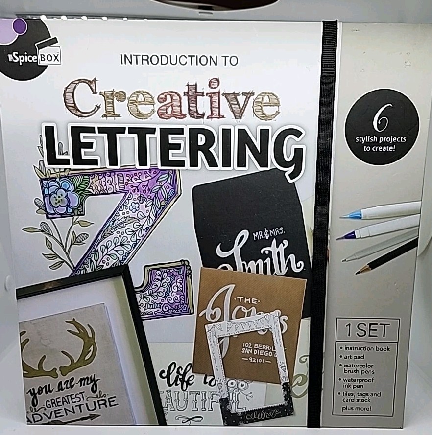 Creative Lettering Kit – introduction to Unleash Your Inner Artist New S1