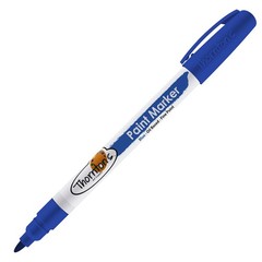 Thornton’s Art Supply Oil-Based Paint Marker, Fine Point, Blue Ink