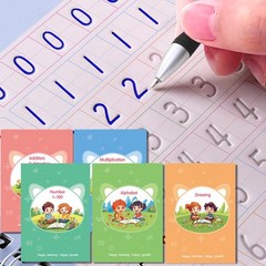 Magic Practice Copybook, Reusable Writing Practice Book, for Preschool Kids A…