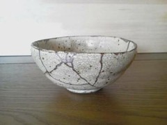kintsugi easy repair complete kit w/ gold and silver powder from japan urushi