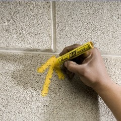 80623-B-E Paintstik Rough Surface Solid Paint Marker for Concrete/Lumber 12-PK
