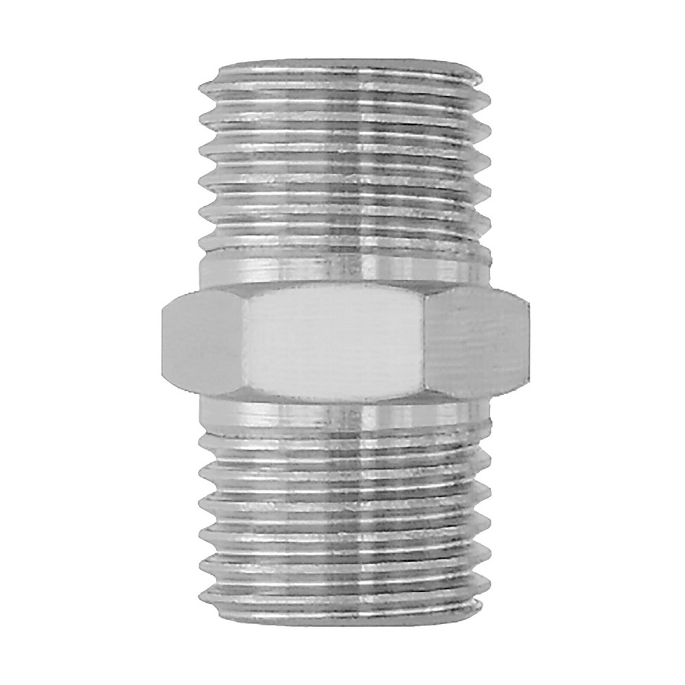 Airbrush Male to Male Nipple Coupling – 1/4″ BSP
