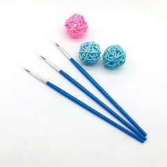 60 Pack Pointed Round Painting BrushHand Made Thread Drawing BrushDetailNail …
