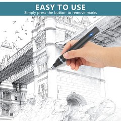 Electric Eraser, USB C Rechargeable Pencil Eraser with 220 Eraser Refills, 2 Era