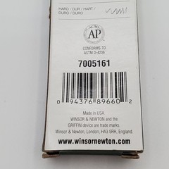 Winsor Newton Artist Charcoal 3 Stick Soft Dark Gray Vine Drawing Filling NOS DC