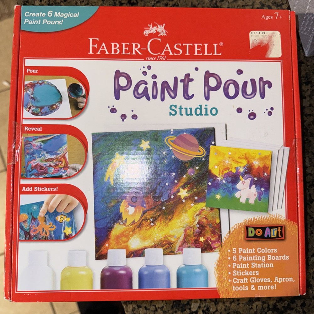 Do Art Paint Pour Studio – No Mix Acrylic Paint Pouring Set for Kids – Makes …