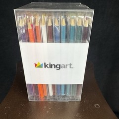 Kingart Studio, Colored Pencil Set, 100 CT. UNIQUE COLORS, ARTIST STUDIO QUALITY