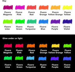 Artecho Neon Oil Pastels Set of 12 Colors, Soft Oil Pastels for Art Painting, Dr