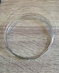 3 Meter of 0.6mm Stainless Steel Wire Art No Rust Hanging bend Tie Secure Weld
