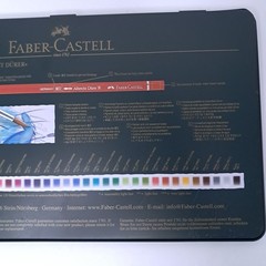 Faber Castell Albrecht Durer 36 Watercolour Pencils Metal Tin Case