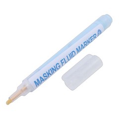 Masking Fluid Pen For Art Projects With 10g Capacity Blue Excellent