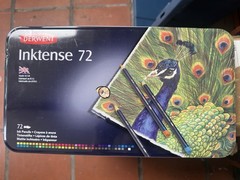 Derwent Inktense 4mm 72- Pencil Metal Tin (2301843) Missing 7 !!!