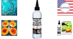 100% Silicone Pouring Oil – 6oz Cell Creation Medium for Fluid Art Masterpieces