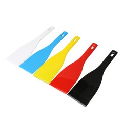 5PCS Plastic Printing Ink Spatulas 286*77*12mm Multicolors