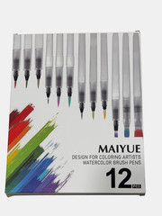 12 Piece Water Color Brush Pen Set Watercolor Paint Pens for Painting Markers