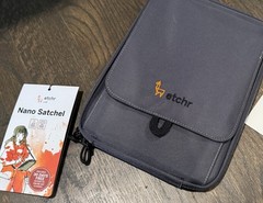 Etchr Nano Art Satchel – Gray – Art And Travel Case For Watercolor Painting NWT