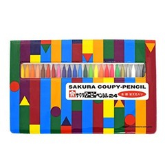 Sakura Craypas Colored Pencils Coupy-pencil Soft Case 24colors FY24R1 5set