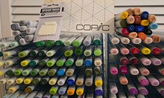 Copic Markers Brush Nib 262 Markers Assorted Colors Used Great Original Owner