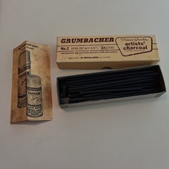 Vintage Grumbacher Artists Charcoal – Partial Box No. 2