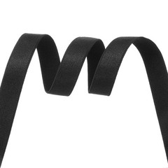 Bra Elastic Strap 19.7 Yards Bra Sewing Band for DIY Sewing Craft Black