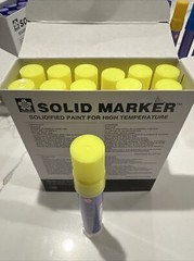 Sakura Solid Paint Markers FL. YELLOW XSC-3 BOX OF 12 ( STREAKS, GREASE PENS)