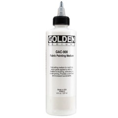 Golden Acryl Med 8 Oz Gac-900 Fabric Painting