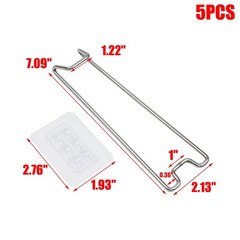 5-Pack Adhesive Metal Easel Stand for Picture Frames – Tabletop Display Stand…