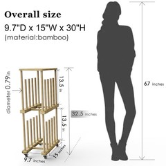 UNZERO 2 Tier Art Storage Rack, Art Canvas Storage, Art Drying Rack, Canvas B…
