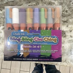 Chalk Ink Wet Wipe Markers 24 Ct